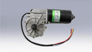 Automobile wiper motor.